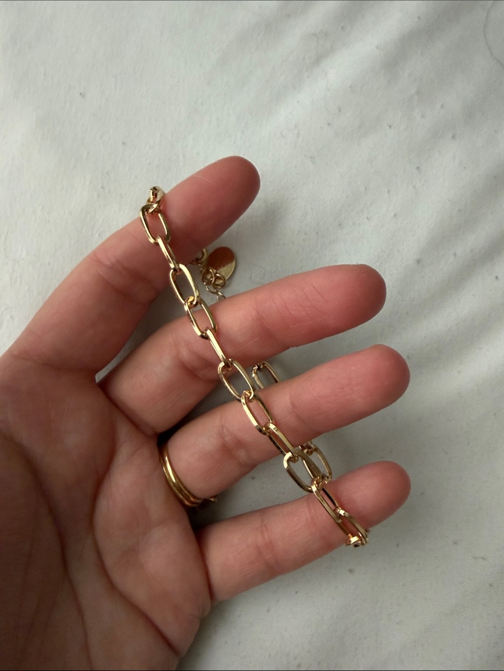 Gold Chain Bracelet